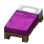 Magenta Bed