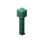 Waxed Oxidized Lightning Rod